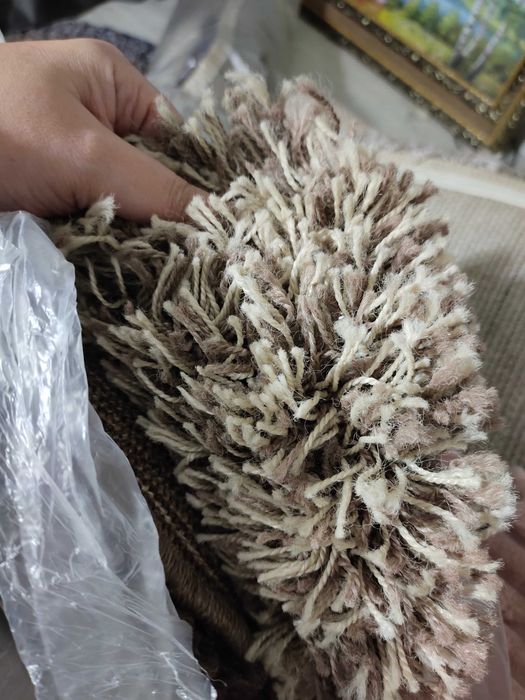 Ковёр травка ворс очень теплый и толстый