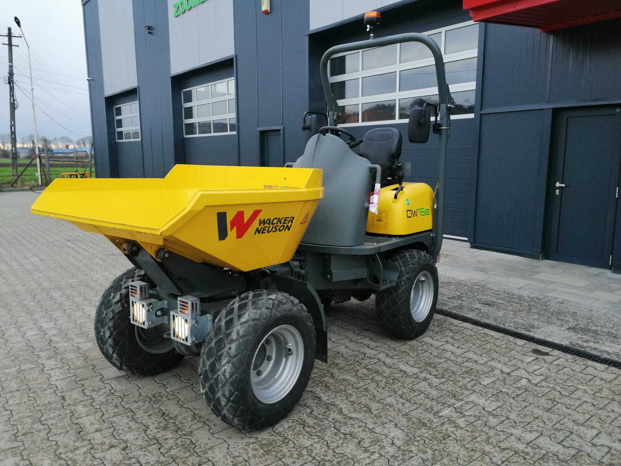 Mini dumper electric Wacker Neuson  DW15e, Dealer autorizat