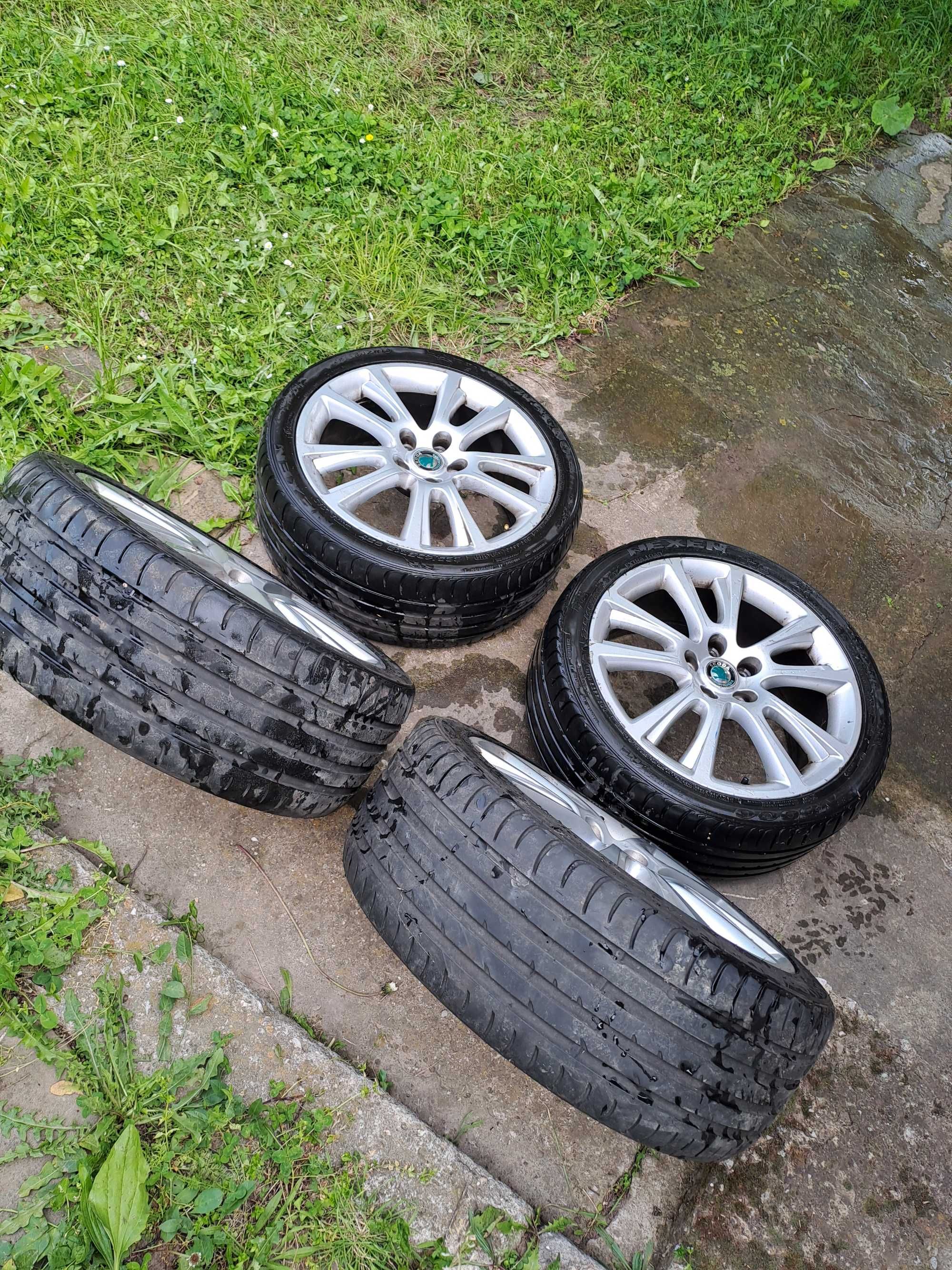 Оргинални джанти за Skoda  RS Модел ,18 цола 5Х112 , 7.5ж , ЕТ 51.
