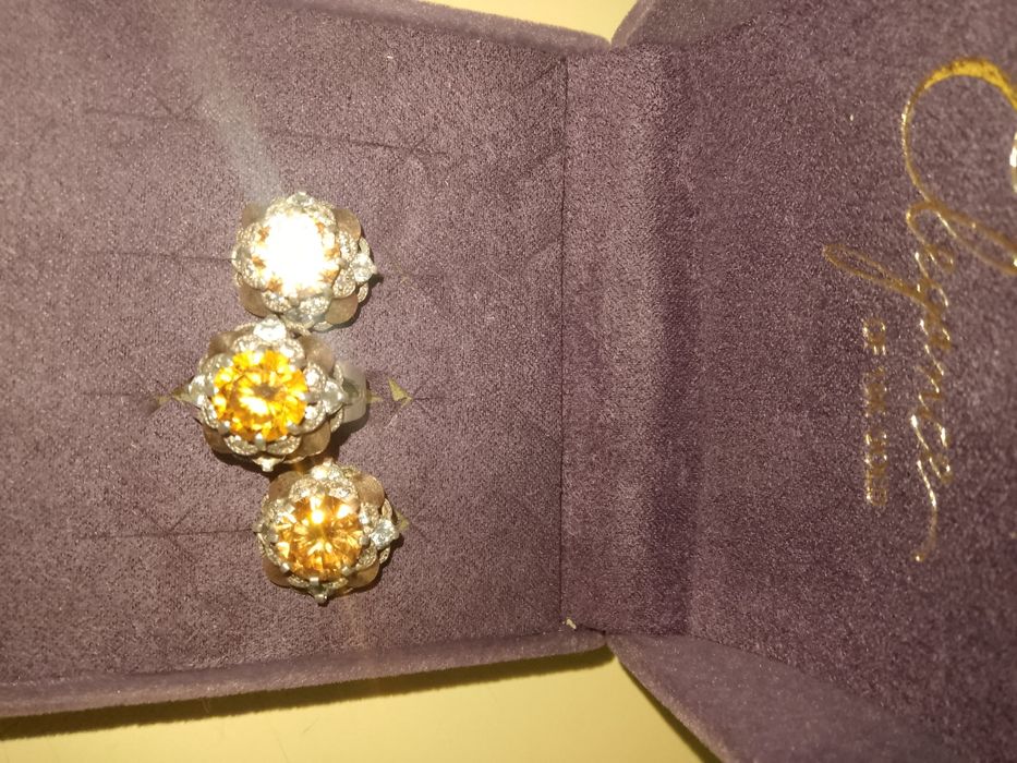 Набор Натуральная Серебро с золотом