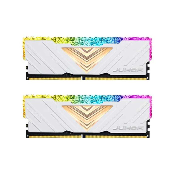 Оперативная память DDR4 3200MHz, 16ГБ 2×8 ГБ Juhor JHD3200U1808JGRGB.
