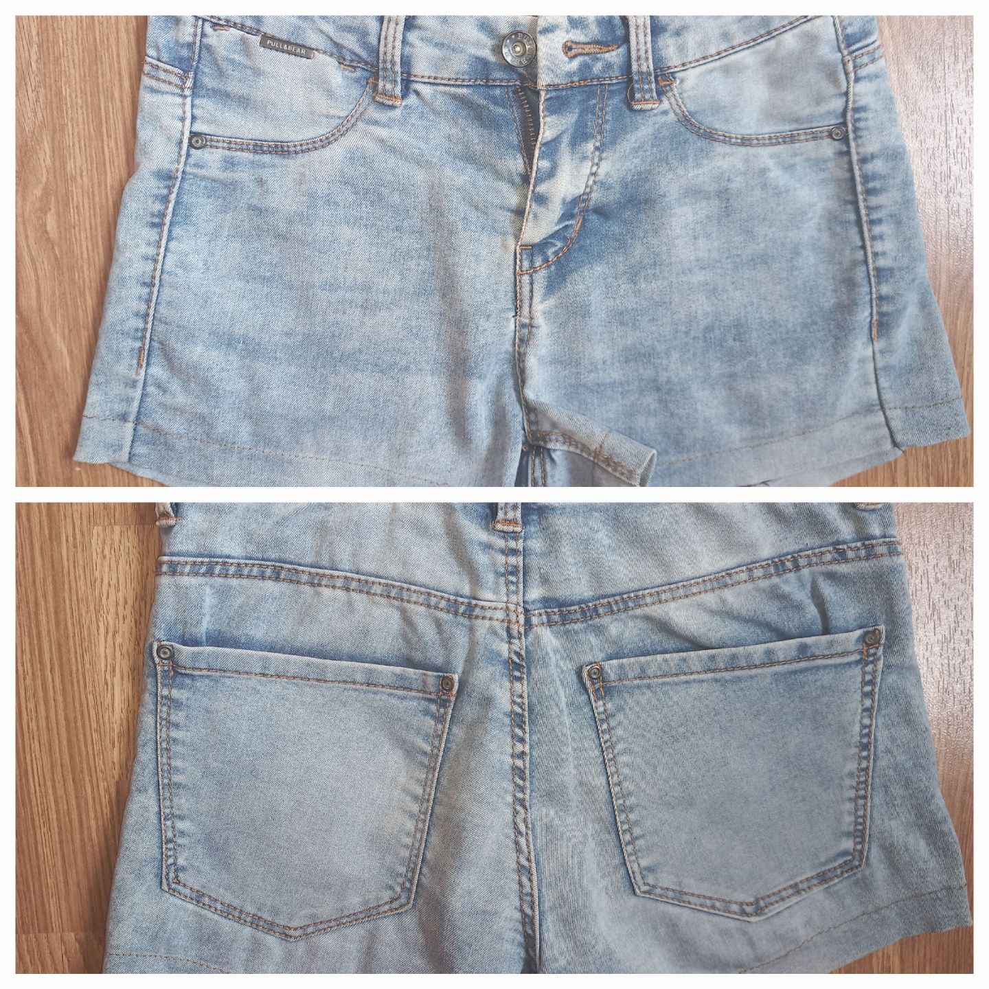 Pantaloni scurți Pull&Bear și Terranova, masura  34