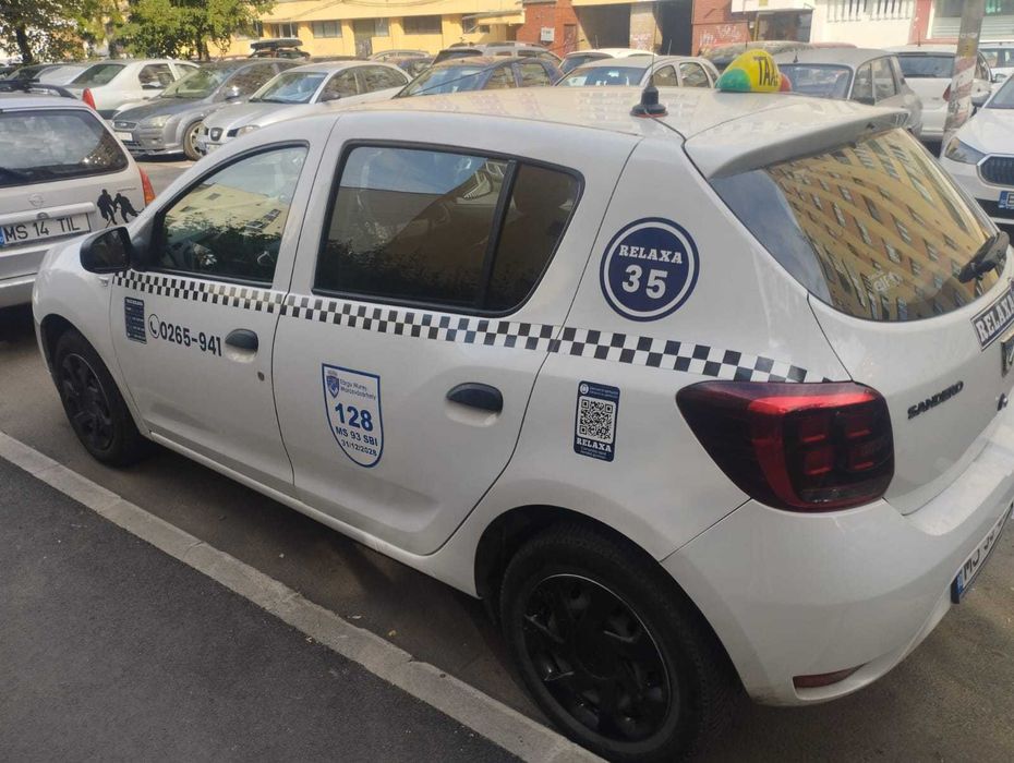 Vând firmă taxi cu mașină