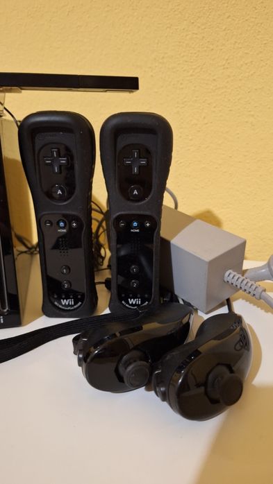 Nintendo Wii Modat+450 jocuri+2Manete+2Nunchuck+Accesorii+HDMI