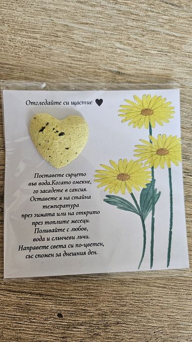 Молив/Семена /Подарък