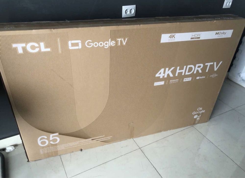 Телевизор Tcl 65 4K SmartTv + Бесплатная Доставка по городу