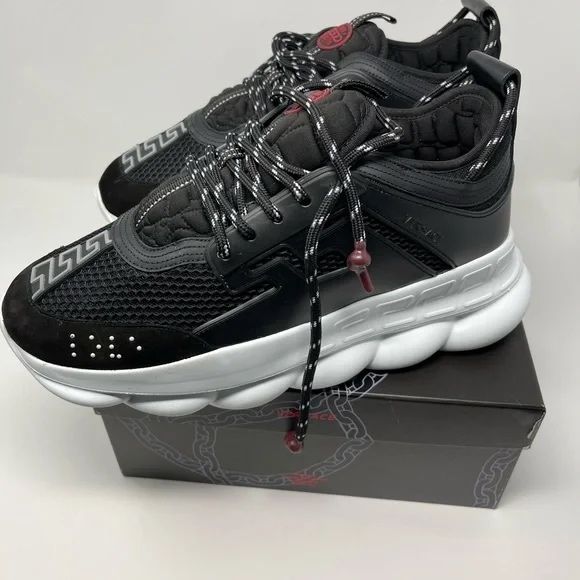 Versace Chain Reaction Black White