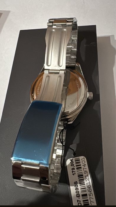 Ceas barbatesc Marc Lauder MD7-B090S – nou, elegant, bratara inox