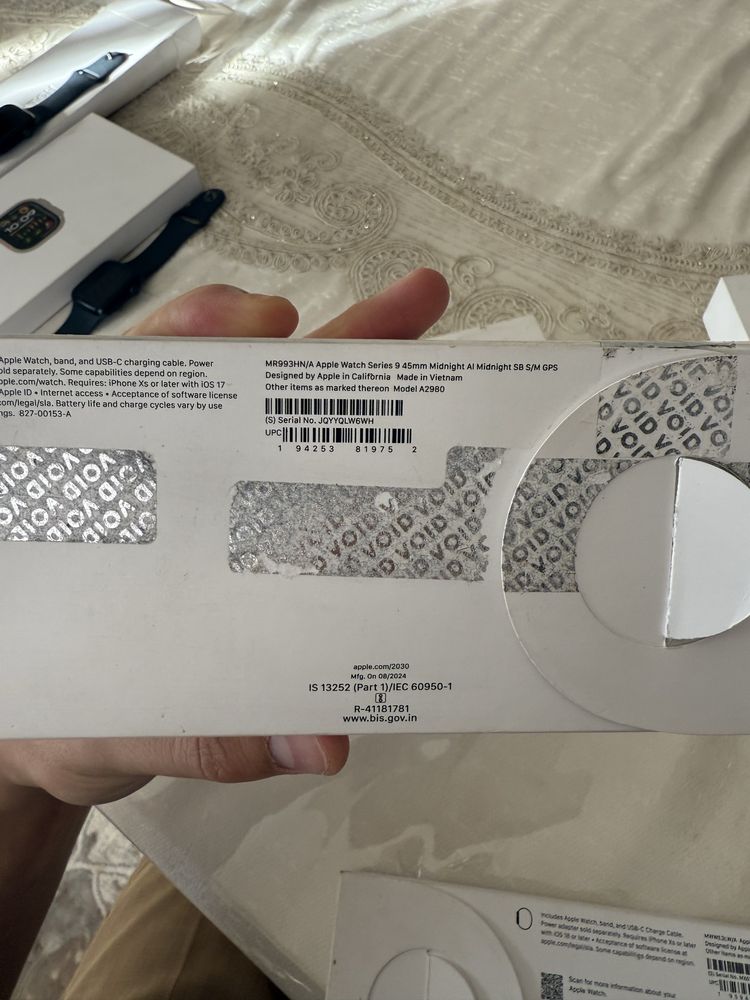 Apple iWatch 9 45 full Ideal 100%bat