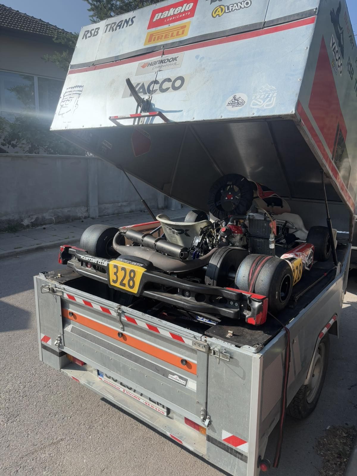 Картинг Rotax Senior+Ремарке