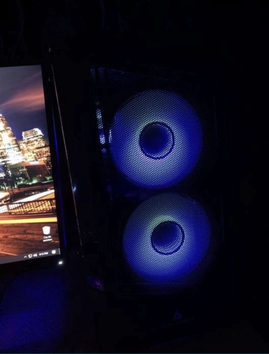 PC Gaming Ryzen 5 5600 + Monitor 27” 170Hz – Sistem complet