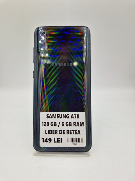 Samsung A70 128GB / 6GB RAM GARANTIE FISURAT FATA  #38801