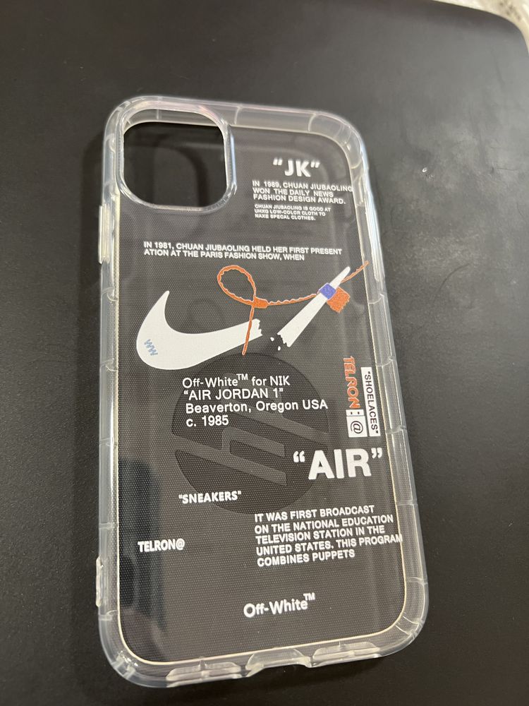 Vand husa iPhone X ( 10 ) , iPhone 11 Nike Air Off-White