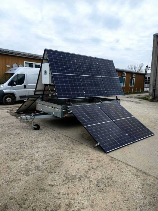 Kit fotovoltaic mobil pe remorca/peridoc – remorca solara