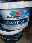 Vopsea exterior alb Diessner Silicon Plus nou