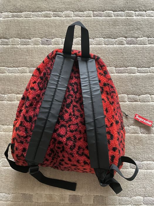 Supreme FW17 Leopard Backpack / Supreme FW17 Леопардова Раница