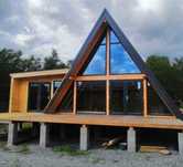 Vând cabane tip A frame
