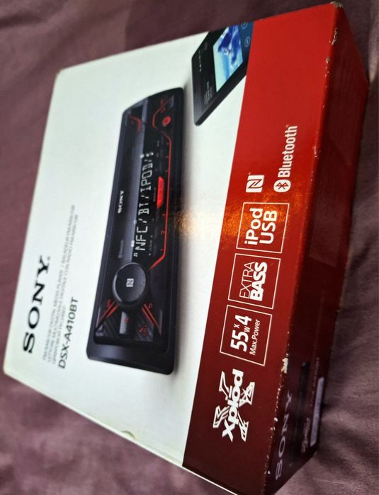 Vând Radio MP3 Player SONY A410, USB,Bluetooth, AUX, Negru
