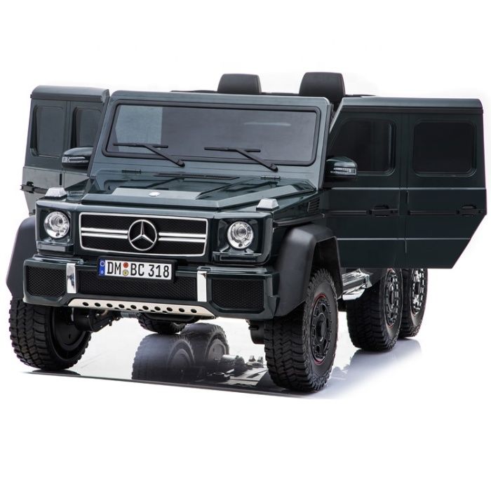 Masina electrica Mercedes G63 6x6 Premium cu 4 motoare #Negru