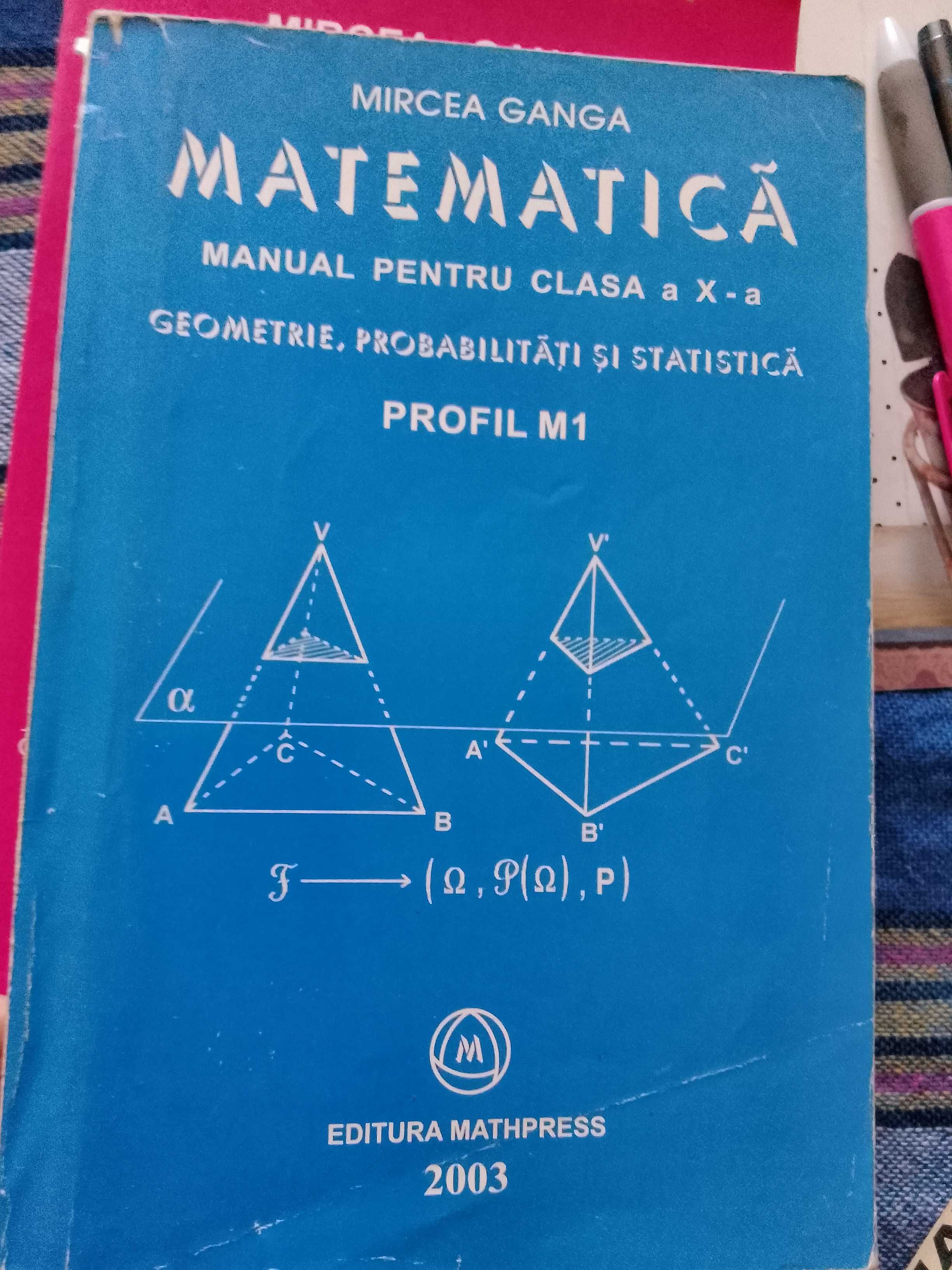 Cărți matematica pt liceu 6 buc