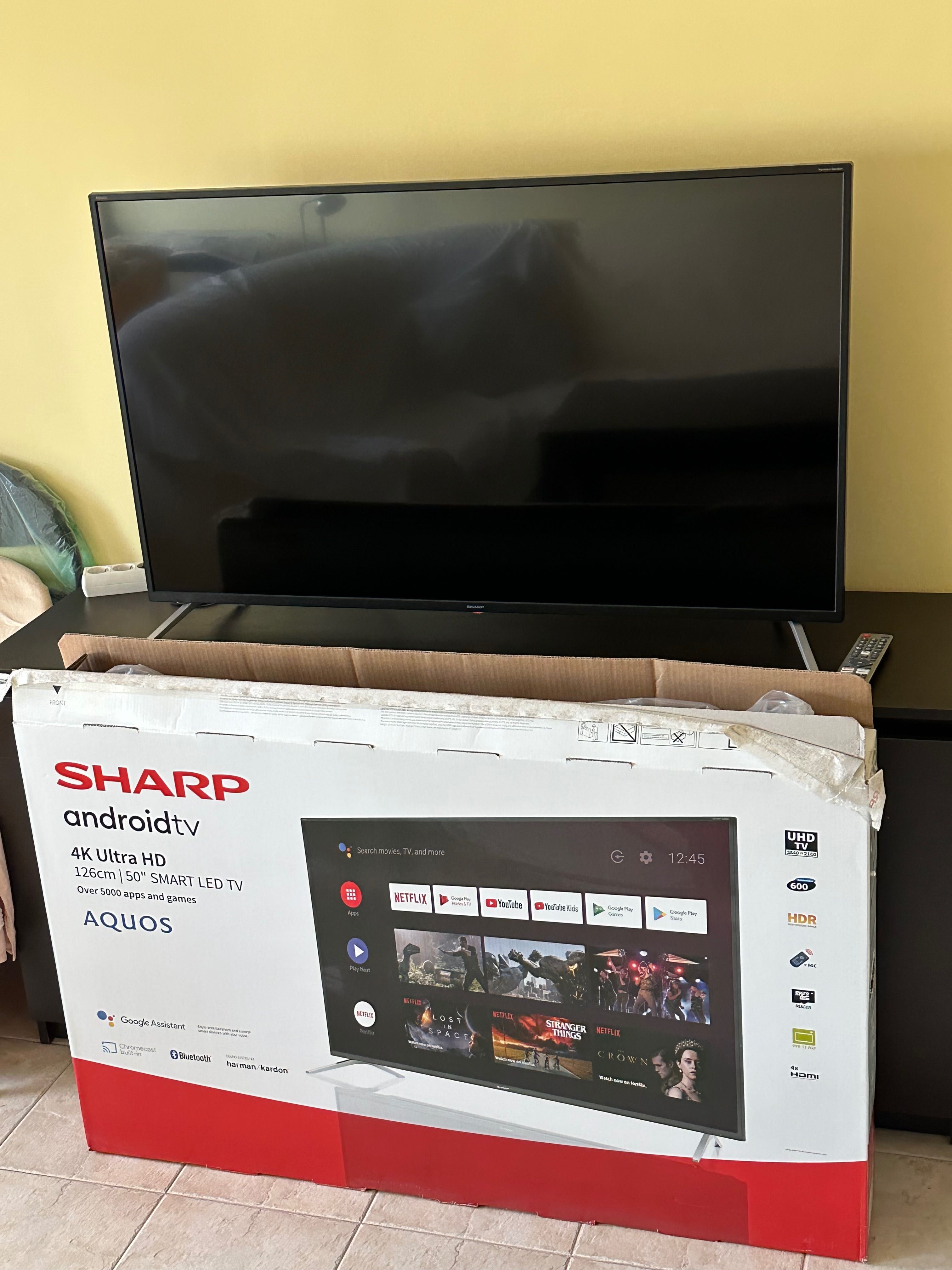 Телевизор TV Sharp LED UHD 4K