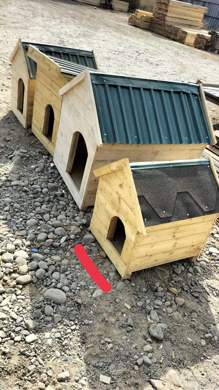 Собачьи Домик Конура будка для собаки утеплённая на зиму недорого