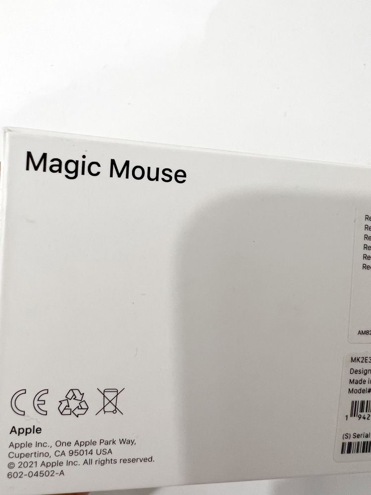 Мышка Apple Magic mouse оригинал новая