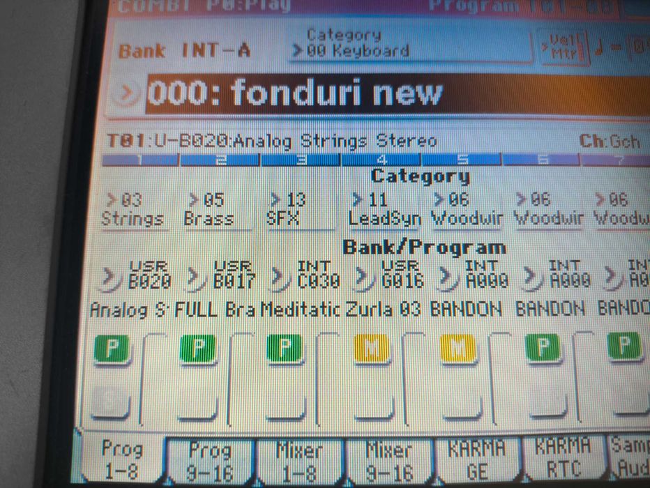 Modul sunet korg M 3