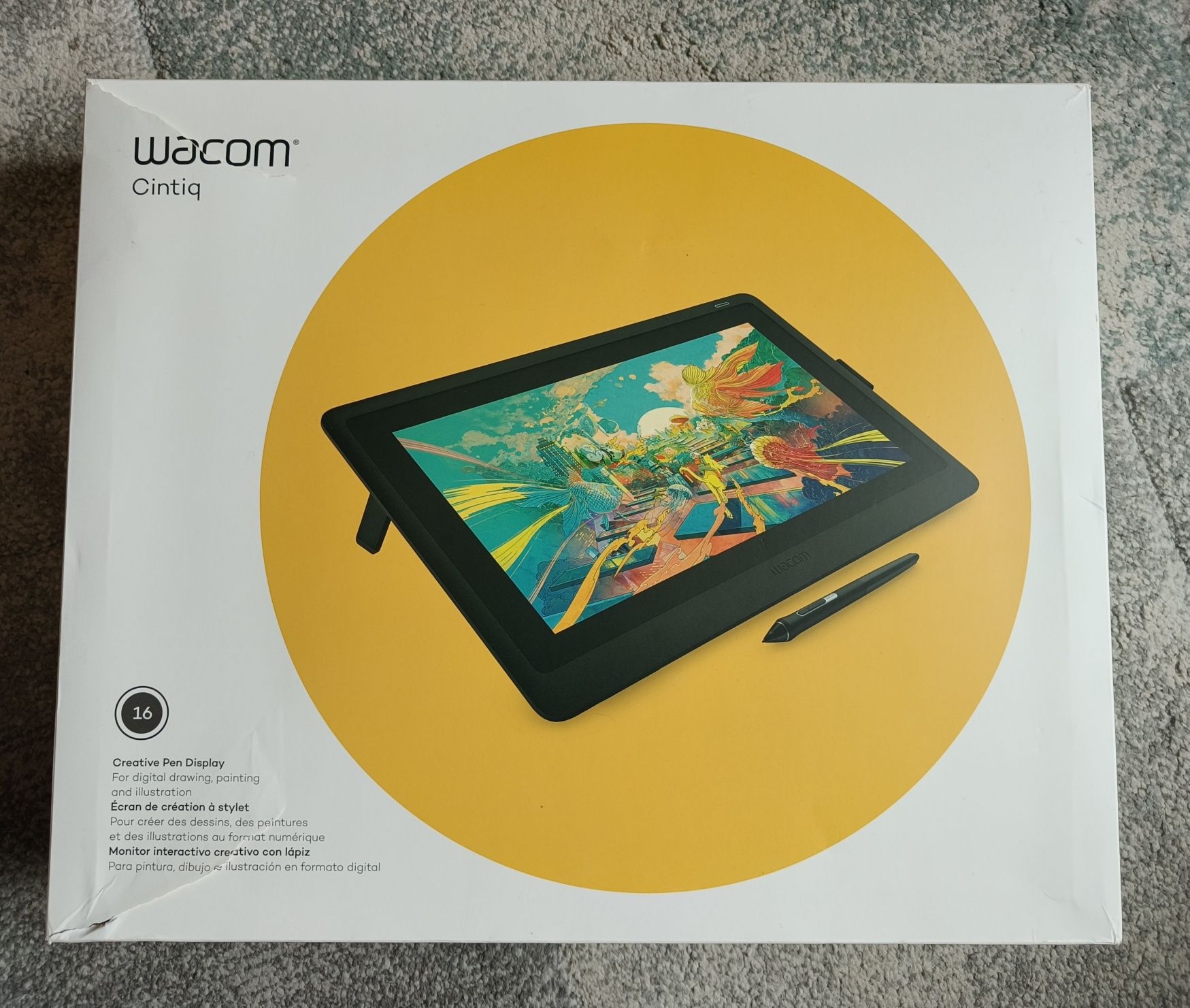 Tableta grafica Wacom cintiq 16