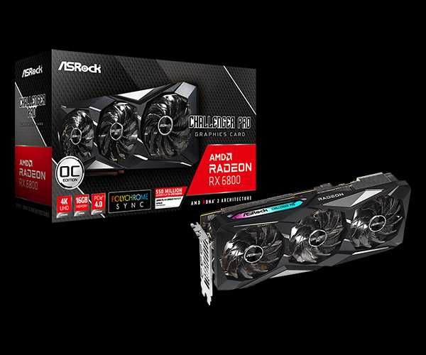 AMD Radeon™ RX 6800 Challenger Pro 16G OC