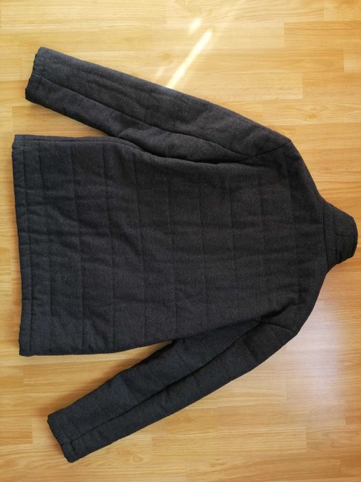 geaca jacheta gri inchis toamna-iarna barbati marime M