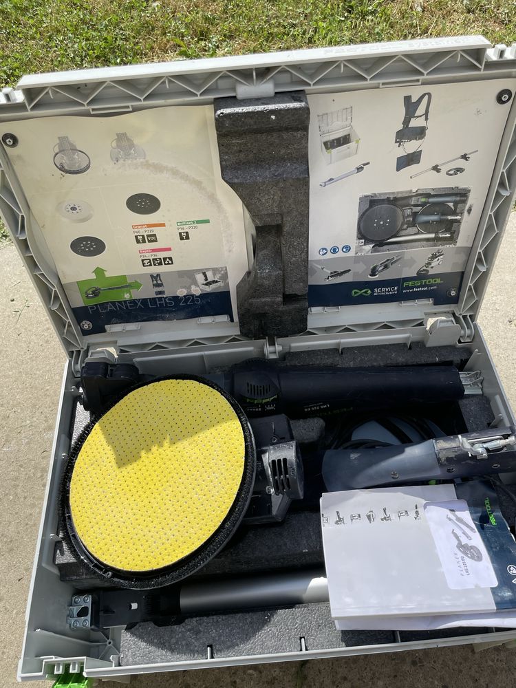 Festool aspirator 36 CTM/E AC plus slefuitor Festool LHS 225EQ plus