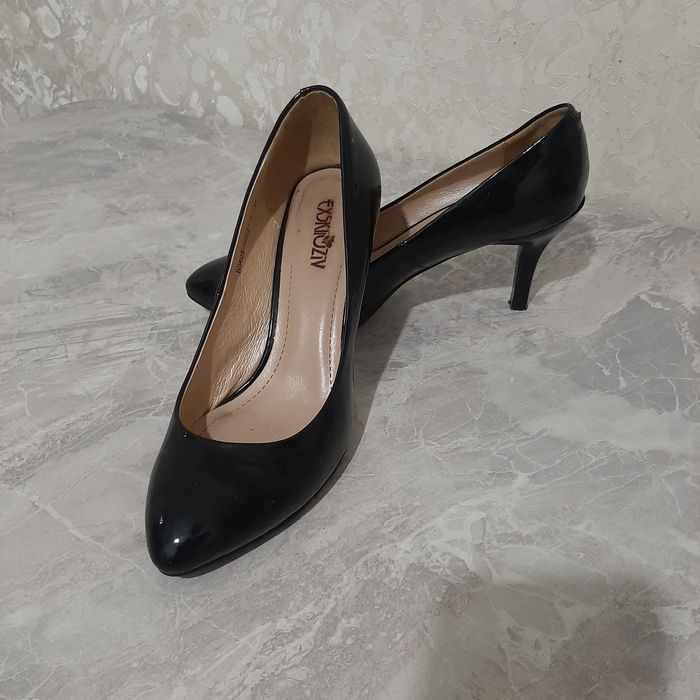 Туфли женские чёрные,  классика