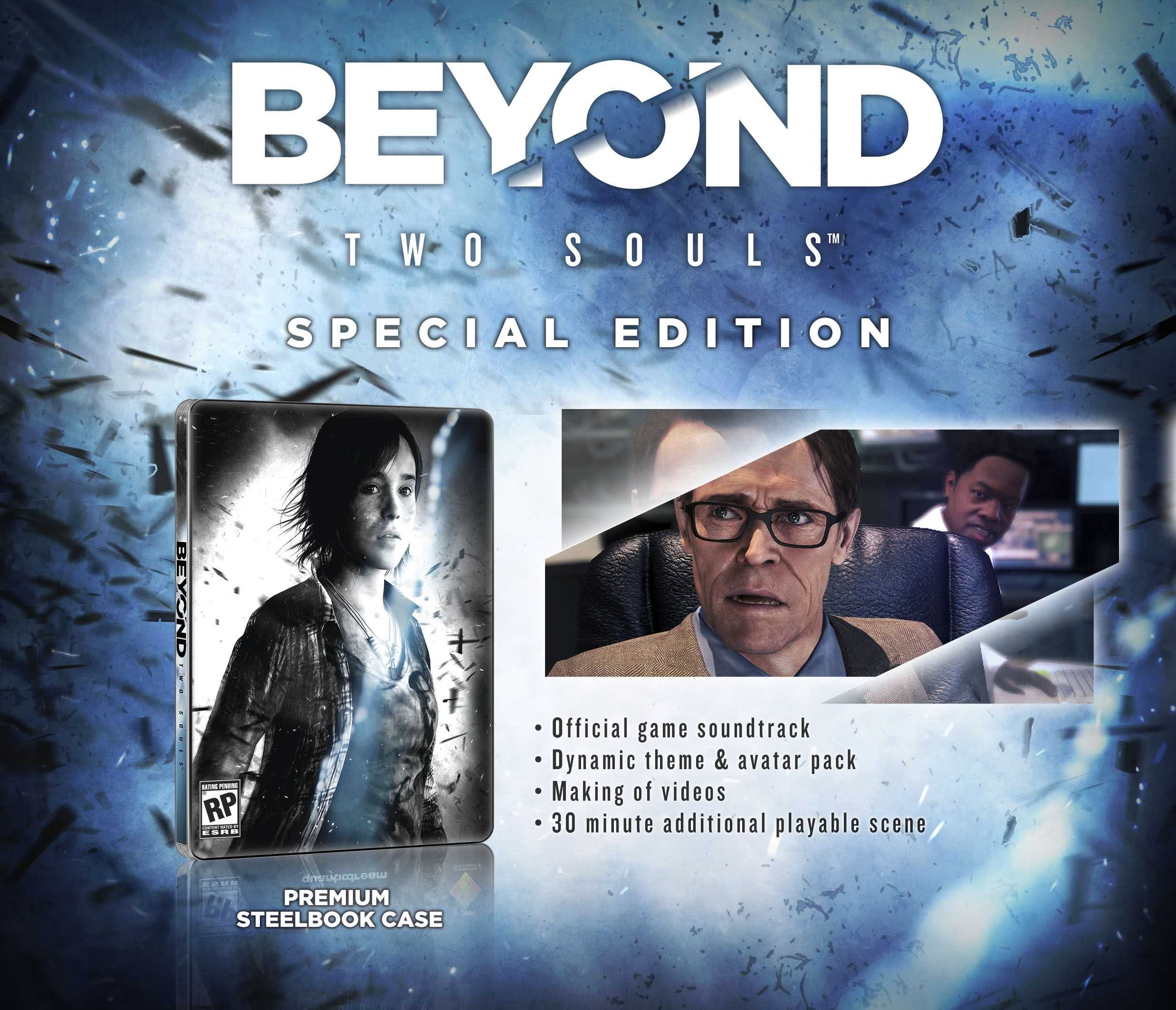 Editie de colectie - Beyond Two Souls , varianta US , steelbook