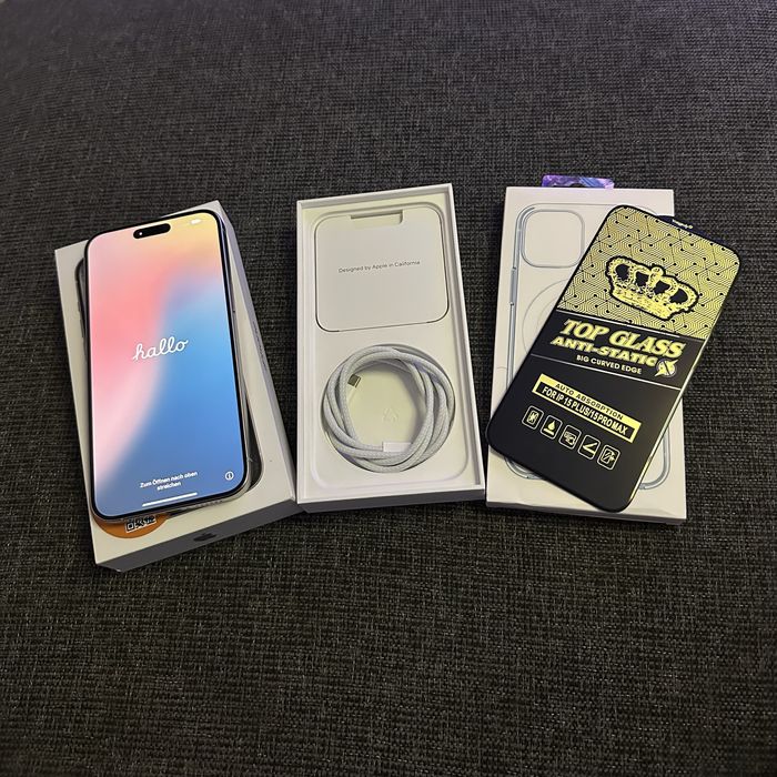 Iphone 15 PRO MAX white 256gb 10/10