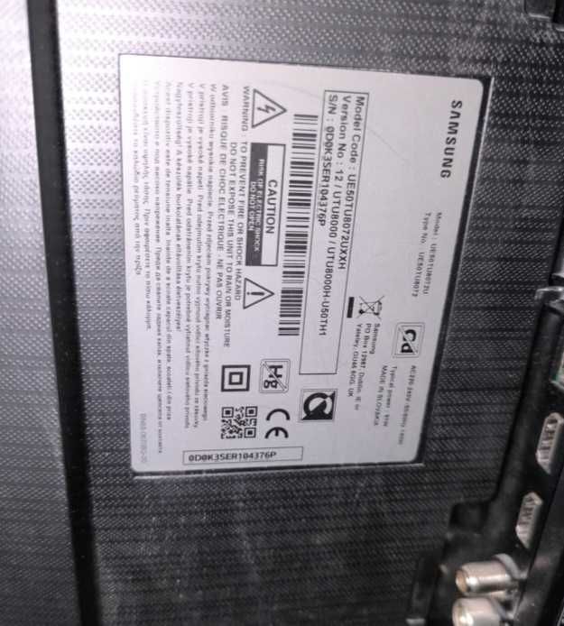 Телевизор Samsung UE50TU8072 50"