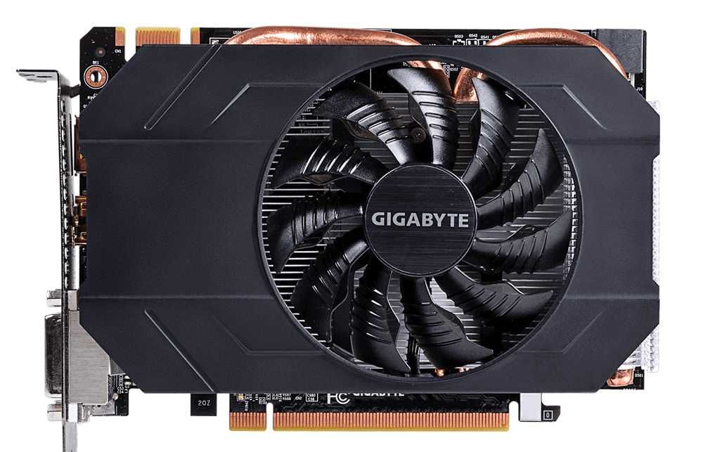 nVidia Gigabyte 960 GTX 2048 MB GDDR5 DVI HDMI DisplayPort медная