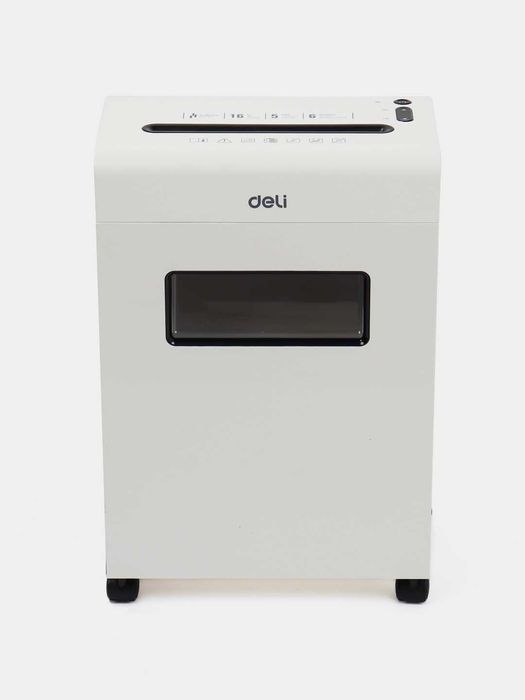 Уничтожитель бумаг Deli E9921 9 кг 6 лис 5 мин 16 лит Оригинал !!!