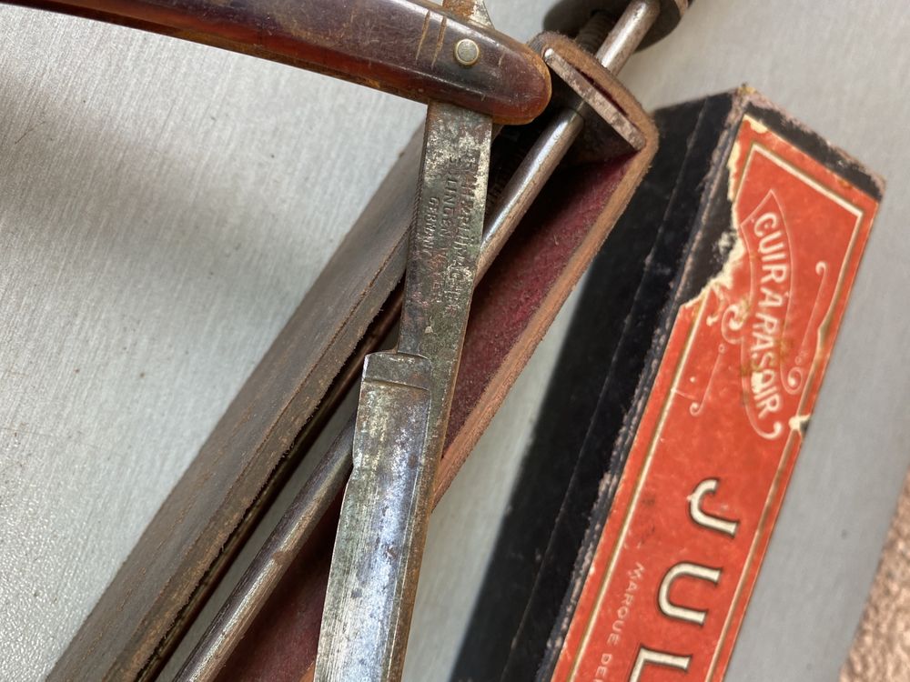 Немски бръснач и точило нож за бръснене солинген