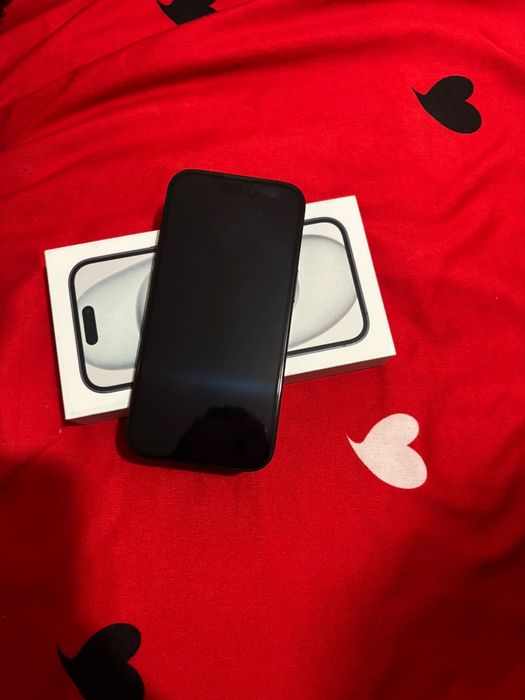 Iphone 15 black 128 gb 5G garantie plus casco