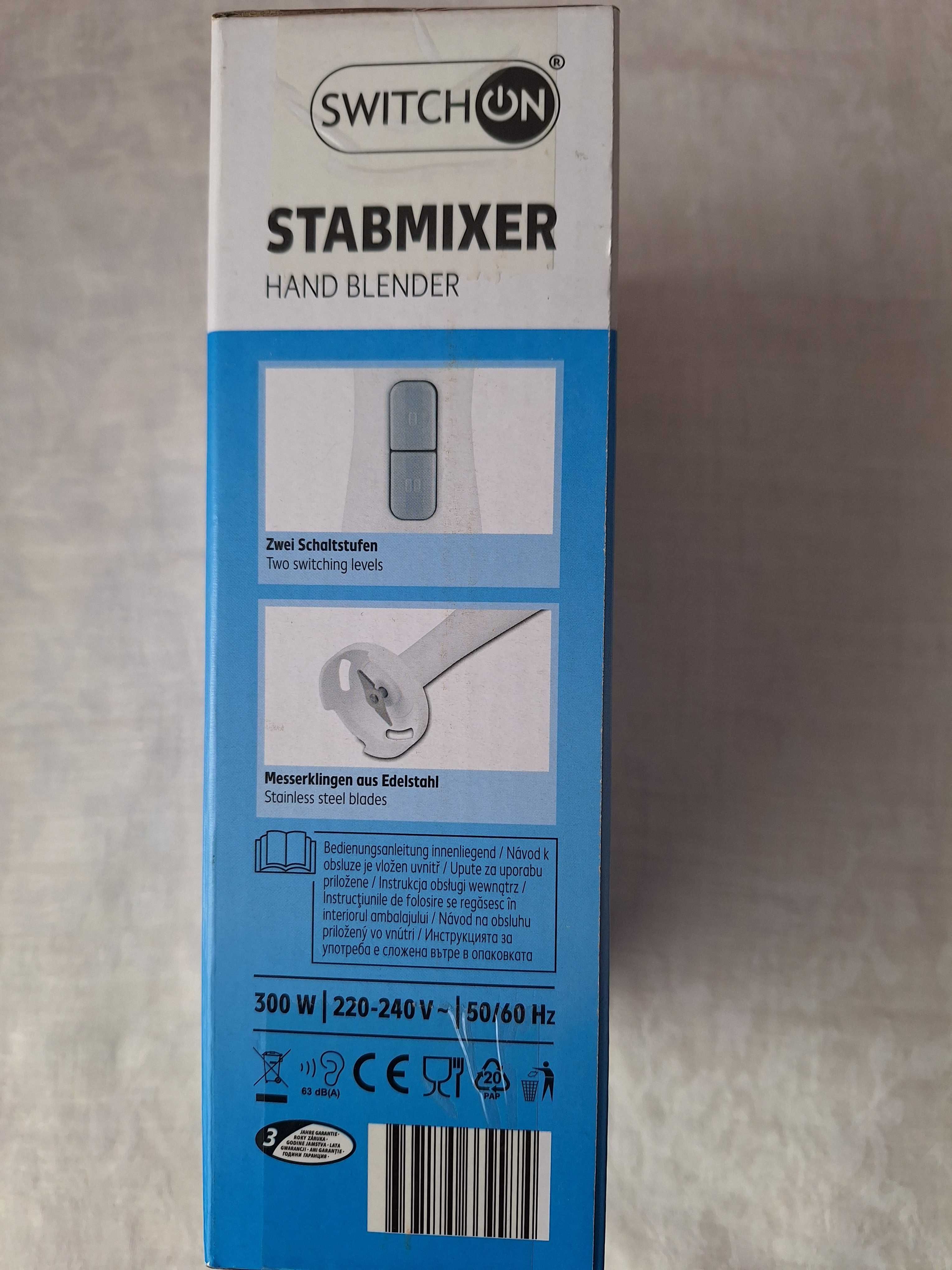 Mixer vertical, lame inox, 2 trepte comutare