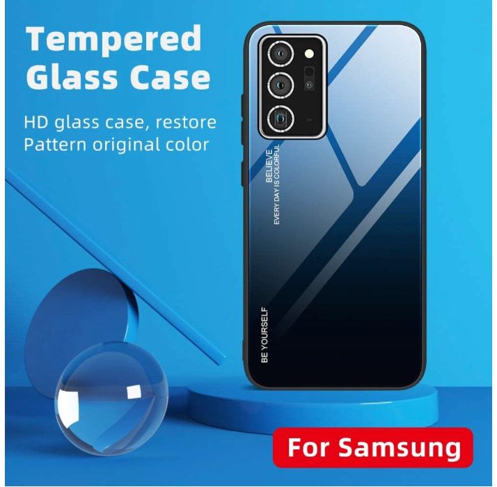 Husa Gradient din sticla pt. Samsung Galaxy Note 10 / Note 20 / S10e
