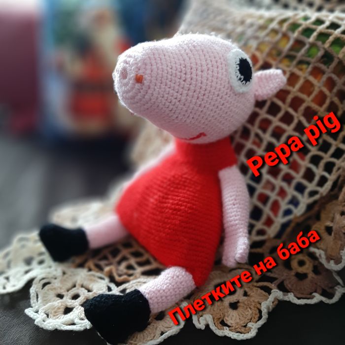 Плетени играчки, Пепа Пиг, Падмингтон, Олаф, ръчна изработка