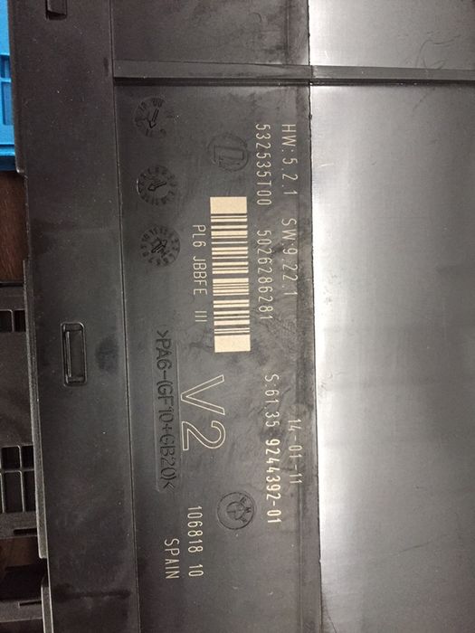 Modul confort lumini frm 3 zgw icm cas bmw f10 f11