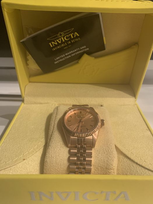 Ceas Invicta - rose gold