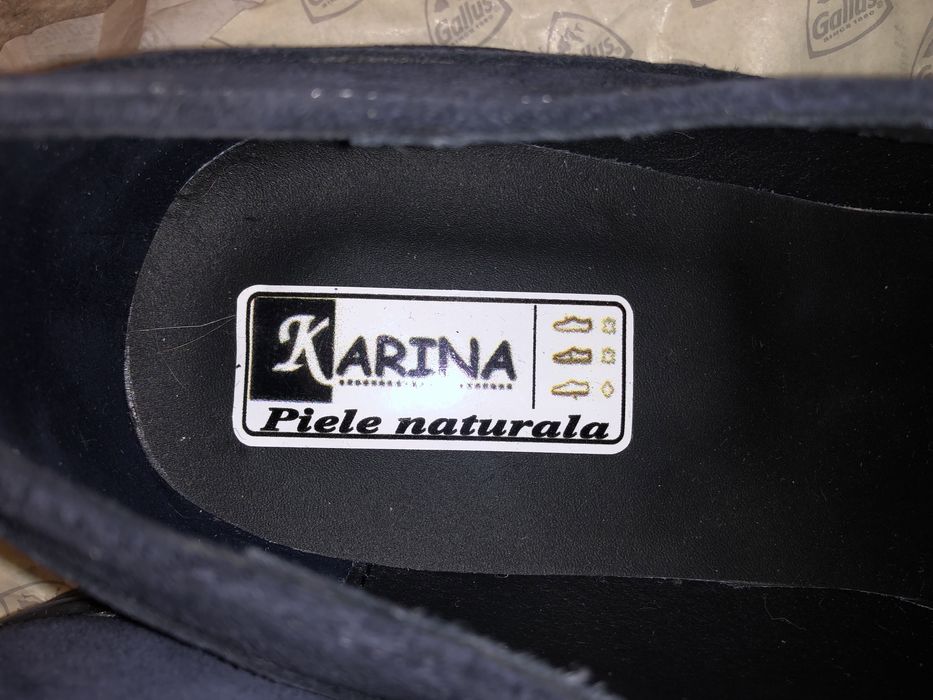 OCAZIE - Pantofi barbatesti superbi, bleu, 43, eleganti