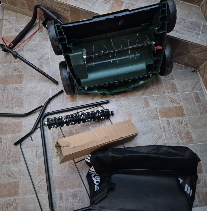 Вертикулатор Parkside на части аератор  скарификатор