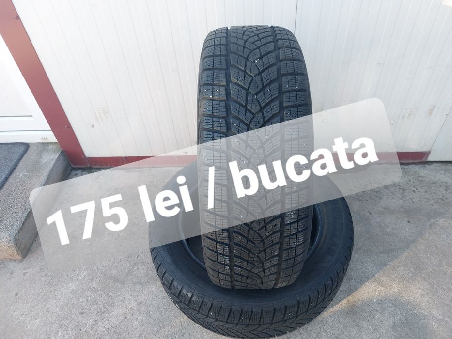 175 lei bucata! Doua anvelope M+S/IARNA 235 55 19 Goodyear! 7 mm