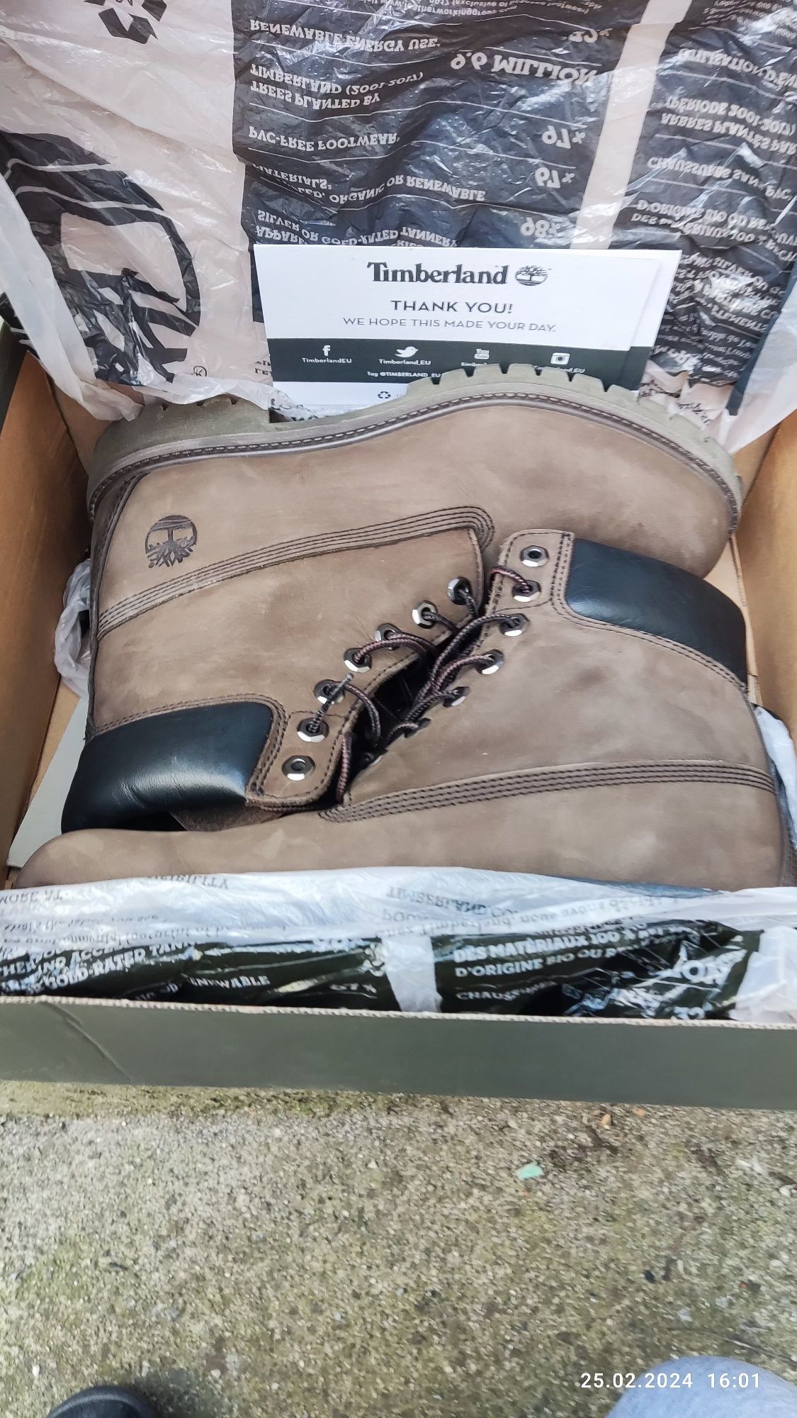 " Timberland" Premium 6 in waterproof boots
