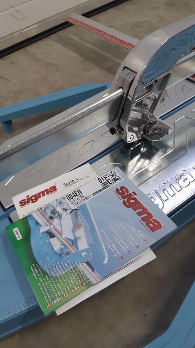 Sigma art. 4EN 125 cm Seria 4 Nex mașina de tăiat gresie si faianță